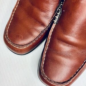 Cole Haan Men’s Waterproof Brown Slip On Loafers  Size 8.5 B